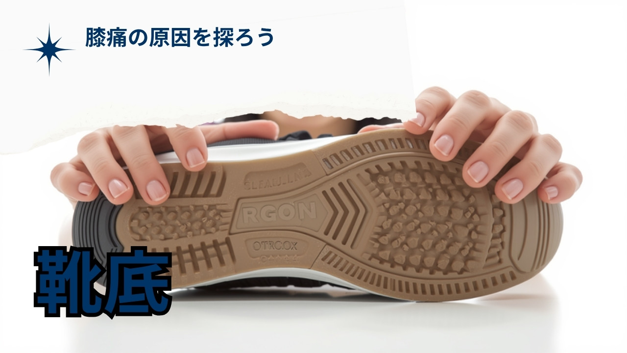 膝痛と靴の関係 正しい靴選び